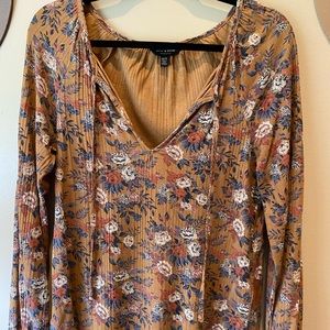 Lucky Brand Floral Blouse